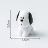 Boneca de Cachorro Fofa de Orelhas Longas Desenho Animado Criativo Casa de Bebê Decoração DIY Acessórios de Sacola Surpresa Pequenos Enfeites para Carro e Desktop