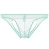 Ropa Interior Transparente de Malla para Hombre Jun Yee con Trasero Descubierto, Doble Bulto, Calzoncillos Finos y Sexys, Transpirables, Desnudo, Hombres Jóvenes