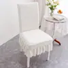 Funda de silla universal para cuatro estaciones para uso en el hogar, respaldo antideslizante todo en uno, funda de silla de comedor integrada, elástica y engrosada