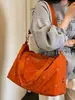 Bolsa de Tote Energética con Puntos Blancos Estilo Coreano Sensación Relajada Almacenamiento Multicompartimento Bolsa para Salidas de Estudiantes Universitarios Viajes