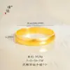 Tienda de oro con pulsera de llanta trasera de locha de cara ancha dorada antigua duradera que no se decolora, pulsera gruesa lisa simple para mujer