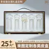 Caja de Regalo de Licores Multi-Pack Más Vendida por el Fabricante, Caja de Empaque de Cuero de PU de Gama Alta, Caja de Cuero, Caja de Vino para Productos de Cuidado de la Salud, Procesamiento y Personalización