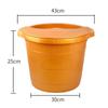 Balde para banho de pés até a panturrilha espessado banho de pés portátil balde de plástico para banho de pés balde para banho de pés doméstico duplo durável balde de tendão de boi