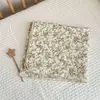 Colcha Fina de Algodão com 2 Camadas Algodão Doce Bebê Verão Colcha para Ar Condicionado Bebê Musselina Macia Cobertor de Verão Colcha Toalha Infantil