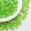 Cuentas de palomitas de maíz de vidrio agrietado de 10 mm, cuentas de vidrio pintadas, cuentas de joyería hechas a mano, accesorios de joyería antiguos de bricolaje al por mayor