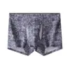 Calzoncillos Bóxer para Hombre 10A Camelia Antibacteriana Lyocell Algodón Doble Apertura Sin Costuras Tie-Dye Estampado Cómodos Transpirables Sexys
