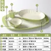 Xiangyuan melamina louça prato comercial hotel escola cantina conjunto de refeição buffet fast food prato bandeja