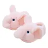 Novos chinelos e sapatos de algodão infantis estilo 2026, quentes de inverno e forrados com fleece, design de elefante, adequados para meninos e meninas, combinando pai e filho, pantufas de pelúcia para ambientes internos para bebês
