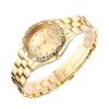 Suministro Directo de Fábrica Comercio Exterior Transfronterizo Relojes para Mujer Gama Alta Disponibilidad Inmediata Venta al por Mayor Acero con Incrustaciones de Diamantes Correa de Acero Relojes para Mujer Relojes Dorados para Dama