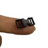 Al por mayor en stock Accesorios para Ropa de Bebé Hebilla de Plástico Ajustable Cierre de Broche Correa Hebilla 8mm Hebilla Pequeña