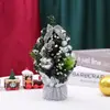 Árbol de decoración navideña 20cm mini decoración de escritorio árbol de Navidad pequeño decoración para el hogar festiva centro comercial tienda árbol pequeño