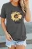 Comercio electrónico transfronterizo Amazon nueva camiseta estampada para mujer