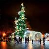 Árbol de Navidad Nórdico Artificial Pe Decoración Navideña Adorno de Pie Amazon Deseo Más Vendido Impermeable Favorito de Músico