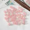 Cuentas redondas de acrílico iridiscente, cuentas sueltas coloridas de luz suave con agujero pasante, cadena para teléfono hecha a mano DIY, pulsera, accesorios de joyería, cuentas sueltas