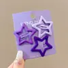 Pinza de Nube para Niña Estilo Coreano Simple de Tela Lunares Pinza BB para Parte Trasera de la Cabeza o Flequillo