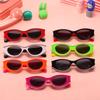 Venta al por mayor de fábrica 2021 nuevas gafas de sol de moda para niños versión coreana de espejo parasol para padres e hijos gafas para viajes y desfiles callejeros