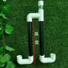 Tubo de Conexión Serie Tanque Doble para Acuario Puente de Equilibrio de Nivel de Agua Multi-Tanque Tubo en U Sifón Conector de Filtro sin Perforación