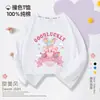 Nueva Camiseta de Manga Larga Base de Algodón Puro Estilo Primavera y Otoño con Dibujos Animados de Niñas Ropa de Otoño para Niñas 7