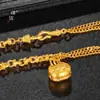 Tienda de oro con el mismo estilo de superficie de animal de oro arena, pez de madera, pulsera guardián de la paz, nueva joyería de marea nacional china para regalo de novia