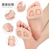 Almohadillas de fieltro para el antepié para callos y ampollas en los pies, almohadillas para los pies antirozaduras para tacones altos, almohadillas suaves para los pies que absorben los impactos, almohadillas huecas para juanetes