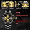 Lige/ Transfronterizo Nuevo Reloj Deportivo Multifuncional de Cuarzo Tres Ojos Seis Manecillas Cronógrafo Resistente al Agua Luminoso para Hombre