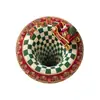 Envío Transfronterizo de Alfombras de Terciopelo de Cristal Navideñas Resistentes a las Manchas, al Desgaste y Fáciles de Mantener, para Uso Doméstico en Dormitorios y Salas de Estar, Felpudos Decorativos Antideslizantes
