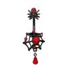 Gebei Europeo y Americano Transfronterizo Halloween Serie Viento Negro Anillo de Uña Corazón de Demonio Personalidad Alternativa Araña Perforado Uña Umbilical