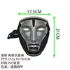 Máscara de Warden de Delta Force Prop de Cosplay Máscara de Cuervo Gekros Versión del Juego para Adultos y Niños