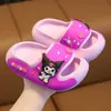 Liquidação Sanrio Chinelos Infantis para Casa Sandálias de Menina para Banho Antiderrapantes Sapatos de Desenho Animado para Menina