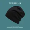 Gorros de Otoño e Invierno, Gorros de Punto Ligeros Cálidos para Mujer, Nuevos Gorros Personalizados de Pelo, Estilo Japonés para Exteriores, Ocio, Gorros de Punta Engrosados