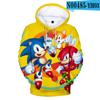 Sudadera de manga larga con capucha y estampado digital 3D de Amazon, de tendencia transfronteriza