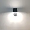 Luminária de Parede Recarregável Novo Modelo Transfronteiriça, Sem Necessidade de Fiação, Luz Noturna Criativa e Simples Regulável para Quarto e Sala de Estar, Luminária de Cabeceira Decorativa