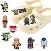 Zapatos con agujeros de la serie Star Wars hebilla de zapato de flor hebilla decorativa para zapatos de jardín venta al por mayor transfronteriza