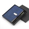Set de Caja de Regalo de Cuaderno de Negocios de Alta Gama de Wenzhou con Logo Personalizado, Cuaderno B5 Engrosado de Cuero Suave de Alta Calidad