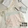 Ropa Interior Jacquard de Algodón Puro para Mujer, Calzones de Algodón Puro 7A Antibacterianos Dulces para Niñas, Braguitas Triangulares sin Costuras
