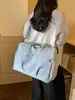 Bolsa de viaje transfronteriza de gran capacidad con separación de húmedo y seco, bolsa de gimnasio que se puede acoplar a una maleta con ruedas, bolso de mano, bandolera, bolso de hombro para viajes cortos