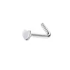 Conjunto de Piercing de Nariz de Aço Inoxidável com 12 Peças, Best-Seller Transfronteiriço, Argola Básica de Nariz com Zircônia em Formato de Coração, Joia para Piercing