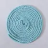 Cuerda de Algodón Colorida de 4 mm Cuerda Retorcida de Hilo de Algodón Tejida a Mano Cuerda Colorida Cuerda para Empaquetar Regalos Cuerda Decorativa para Jarrón Tapiz Decorativo