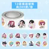 500 adesivos/rolo Kpop Caçadora de Demônios Avatar de Grupo Feminino adesivos em rolo transfronteiriço decorativo fita de vedação para carro atacado
