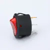 Interruptor KCD1 Oval para Barco com Luz 220V, Duas Posições e Três Pinos