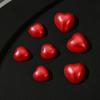 Red de moda amor joyería para uñas corazón tridimensional usar uña aretes para uñas material al por mayor para accesorios de carcasa de teléfono móvil