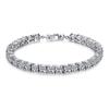Pulsera de circonitas transfronteriza de Amazon para mujer, ligera, de lujo, de alta gama, con personalidad y temperamento exquisito.
