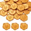60 piezas de pegatinas variadas de lacre para invitaciones de boda, sobres y sellos de regalo