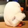 Calentador de Manos y Almohada Manta de Patito 2 en 1 para Siesta en la Oficina, Cojín de Coche