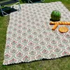 Fabricante Especializado en Tapetes de Picnic para Exteriores, Estilo Pintura al Óleo, Atmósfera Retro Americana, Estilo de Campamento, Tapetes Espesos para Salidas, Tapetes de Playa