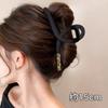 Pinza para el Cabello Grande de Peluche para Mujer 2025 Modelo Nuevo Pinza Tiburón de Gama Alta Estilo Coreano Sensación de Alto IQ Pinza Melard