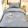 A6L Algodón Dormitorio Estudiantil Juego de Tres Piezas Cama Superior e Inferior Ropa de Cama 100 Sábana Funda de Edredón Juego de Seis Piezas Edredón