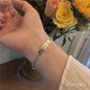 Pulsera con cara sonriente para mujer, diseño de nicho, estilo coreano, para estudiantes, sencilla, de celebridad de Internet, retro, personalizada, regalo de moda.