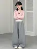 Pantalones casuales de otoño para niñas mayores, nueva ropa infantil de primavera y otoño, pants deportivos para niñas, holgados, versátiles, elegantes y modernos