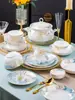 Cuenco de sopa de cerámica de doble asa de Jingdezhen para uso doméstico, modelo nuevo 2025, tamaño grande con tapa, lujoso recipiente para sopa